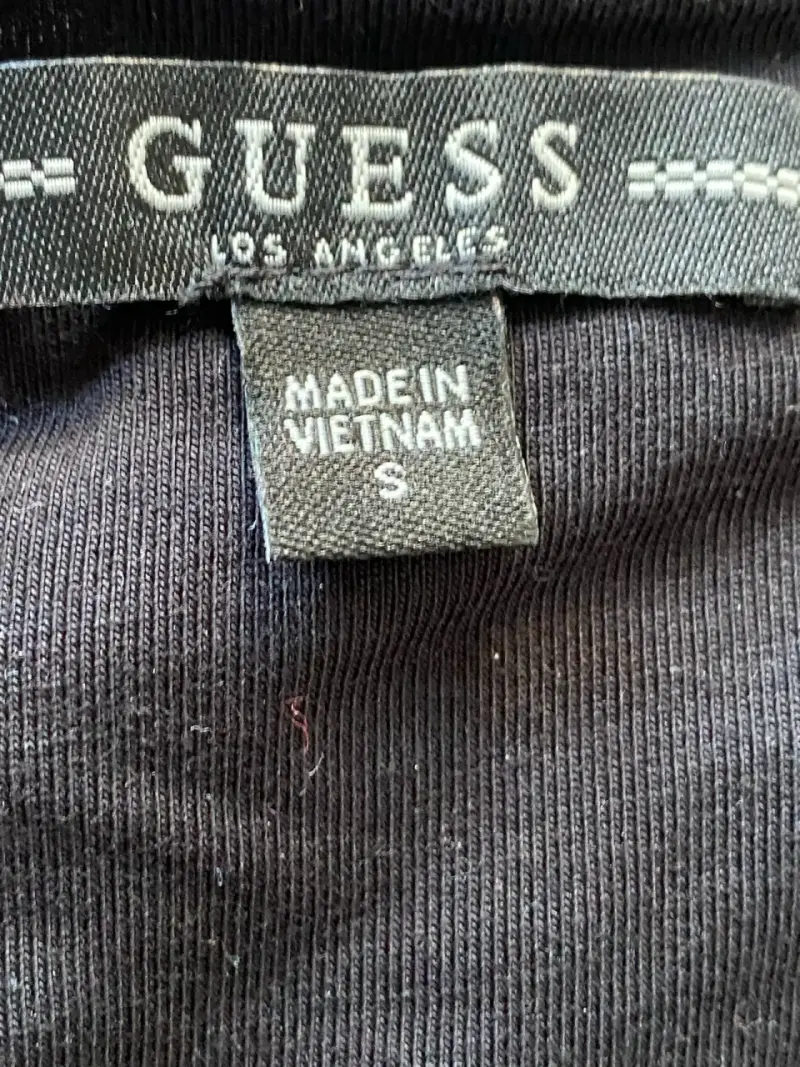 Vestido floral negro Guess para mujer - 3