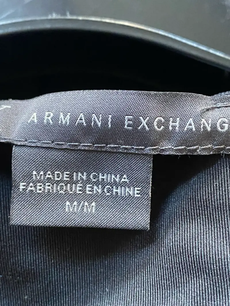 Vestido negro sin mangas Armani Exchange - 2
