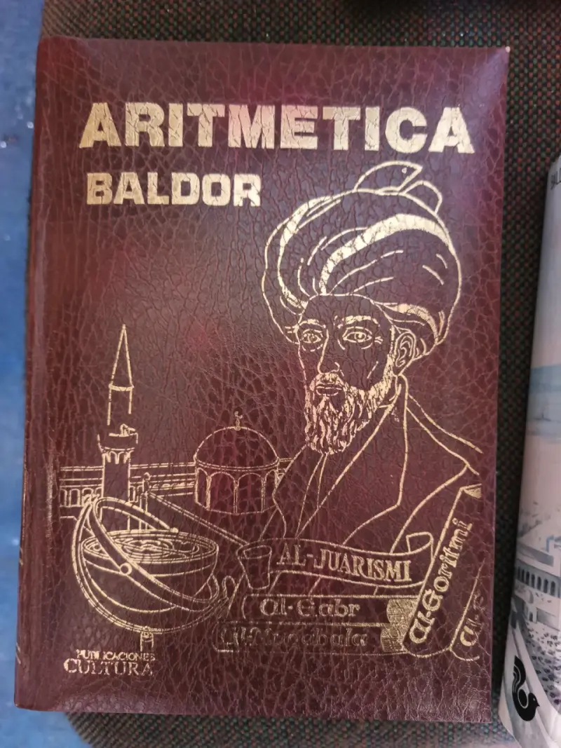 Libro Aritmética Baldor en buen estado