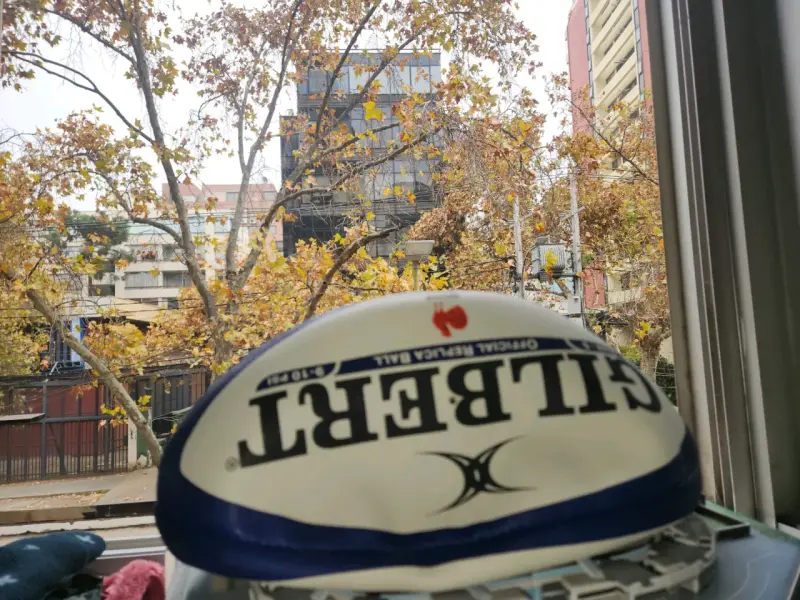 Pelota de rugby Gilbert France nueva - 3