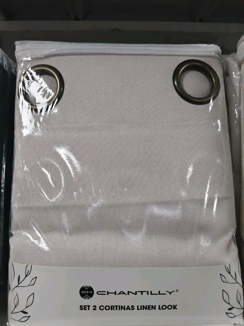 Set de Cortinas Blackout Chantilly Super Soft - 6