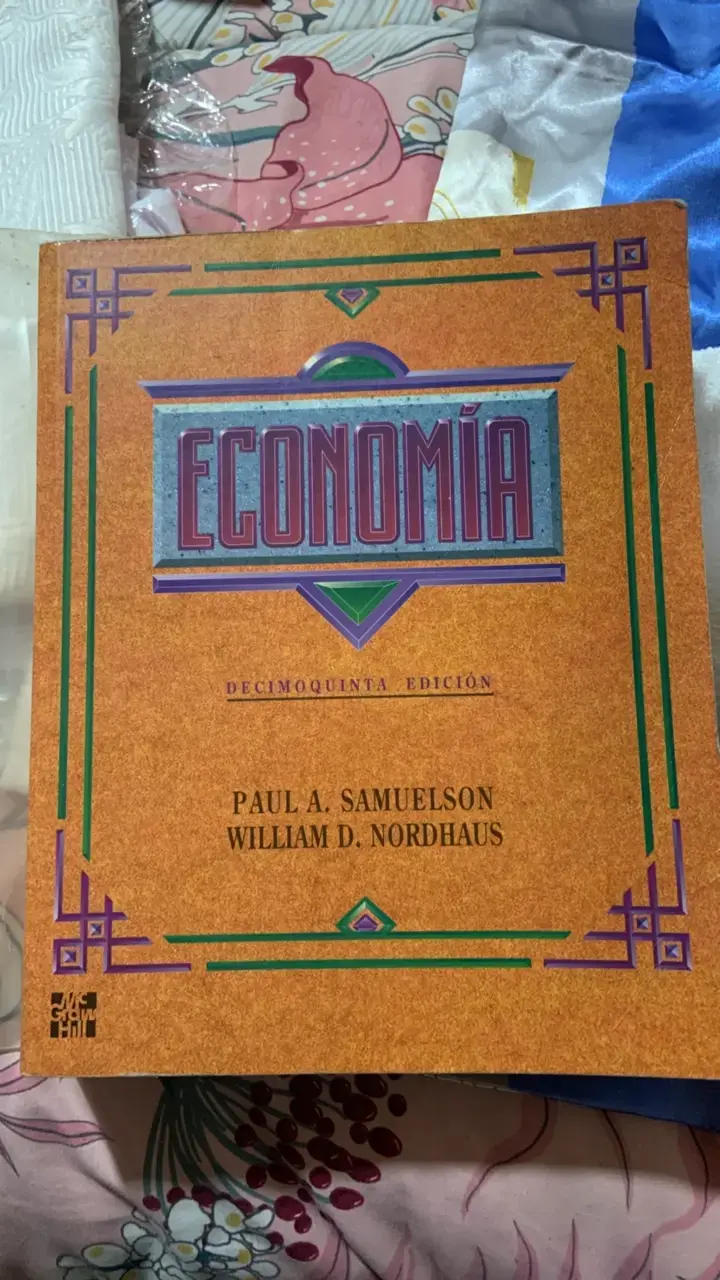 Libro Economía 15ª Edición Samuelson y Nordhaus - 2