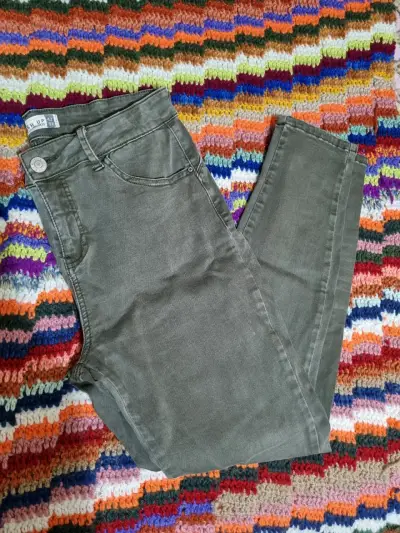 Jeans Push Up Barbados Talla 42 Verde - miniatura 1
