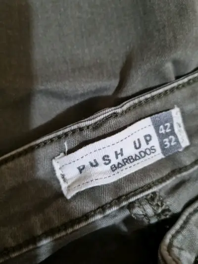 Jeans Push Up Barbados Talla 42 Verde - miniatura 2