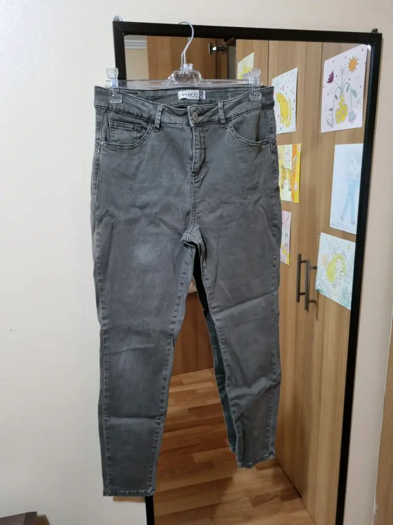 Jeans Push Up Barbados Talla 42 Verde - 4