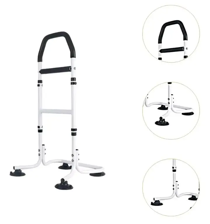 Baston de soporte portátil con ventosas - 1