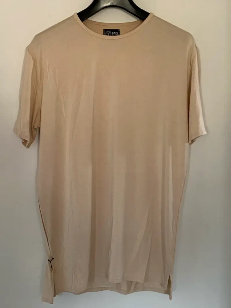 Polera Beige Back In Time Talla M - 1