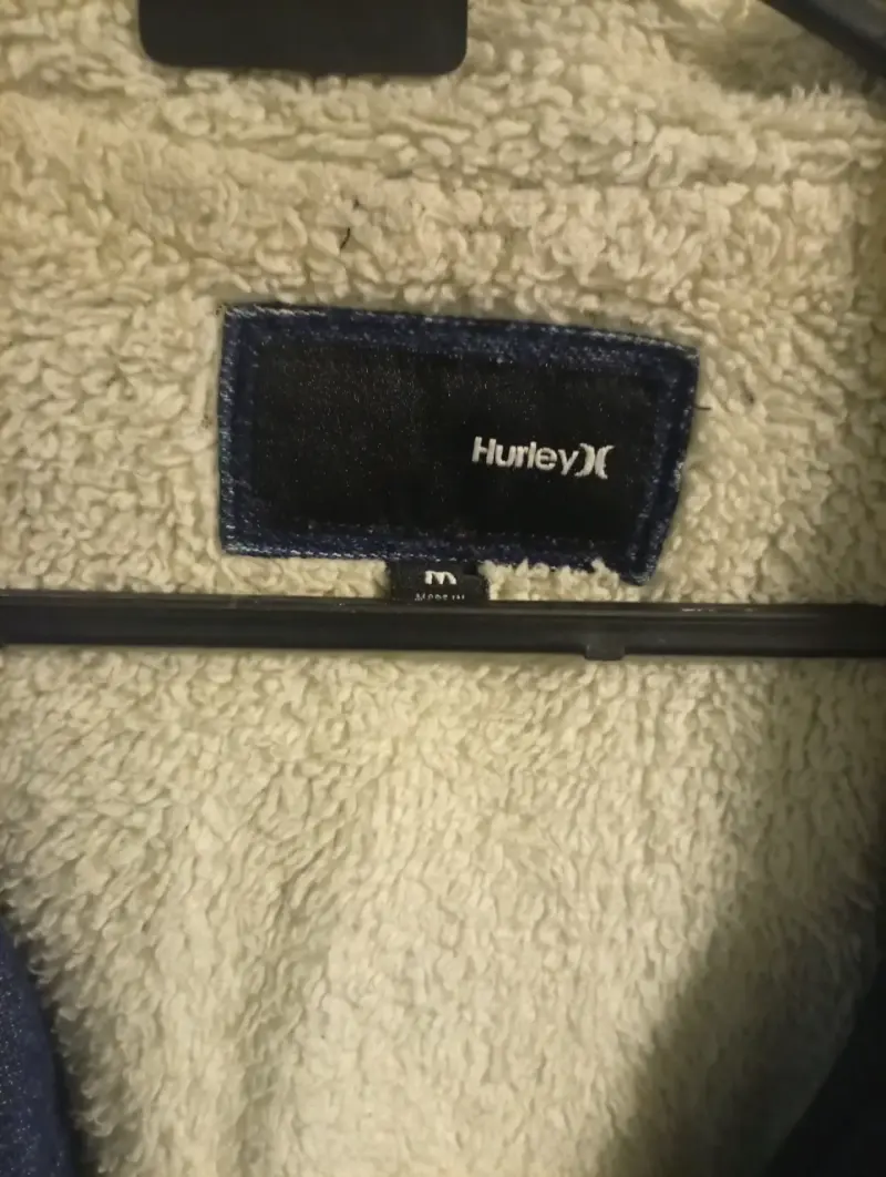 Chaqueta de mezclilla con forro polar Hurley - 2
