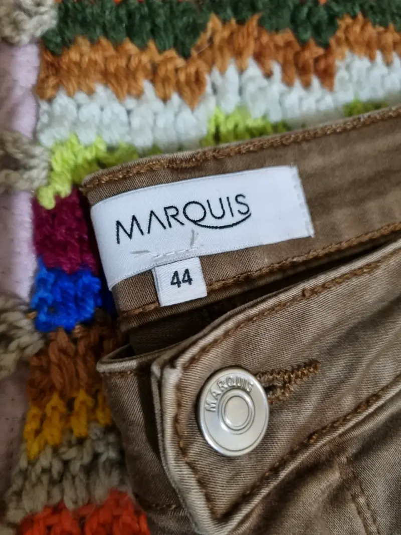 Jeans de mujer color marrón talla 44 Marquis - 2