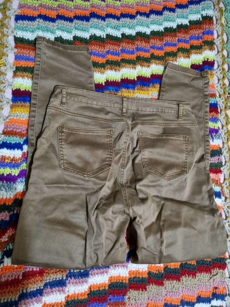 Jeans de mujer color marrón talla 44 Marquis - 3