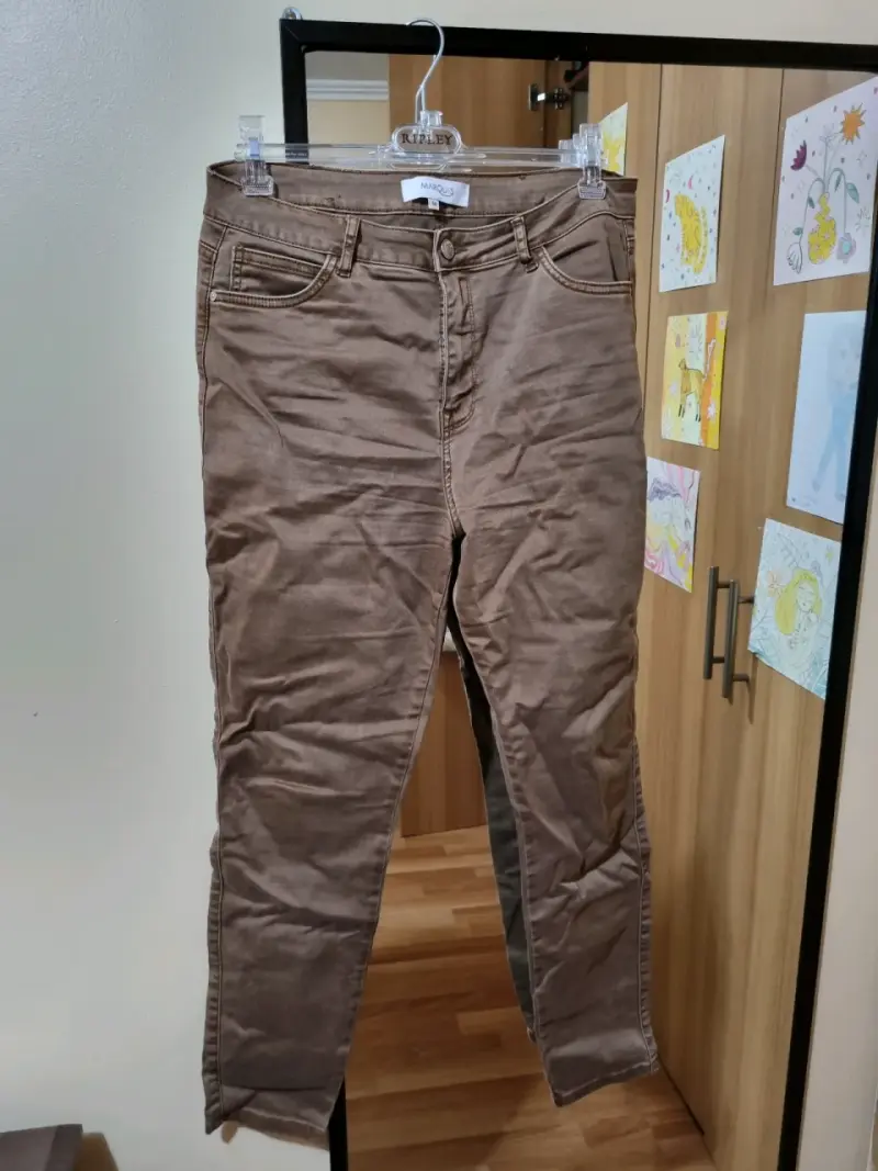 Jeans de mujer color marrón talla 44 Marquis - 4