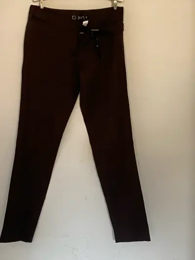Pantalones marrones de mujer talla 36 - miniatura 1