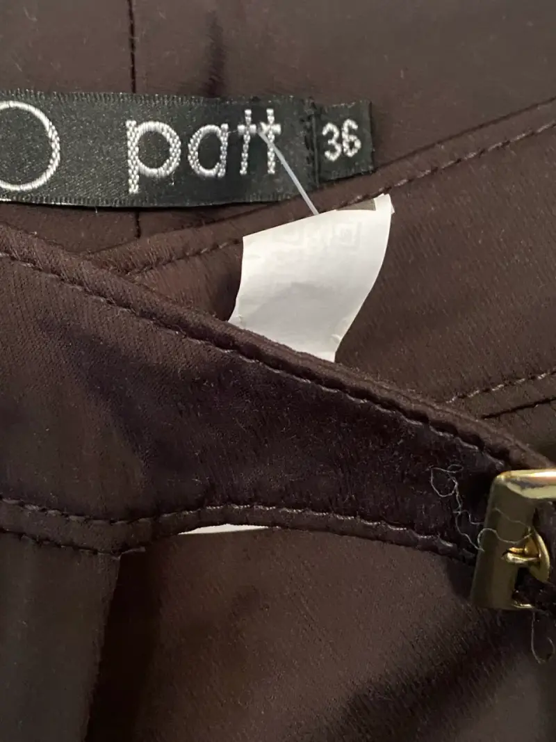 Pantalones marrones de mujer talla 36 - 2