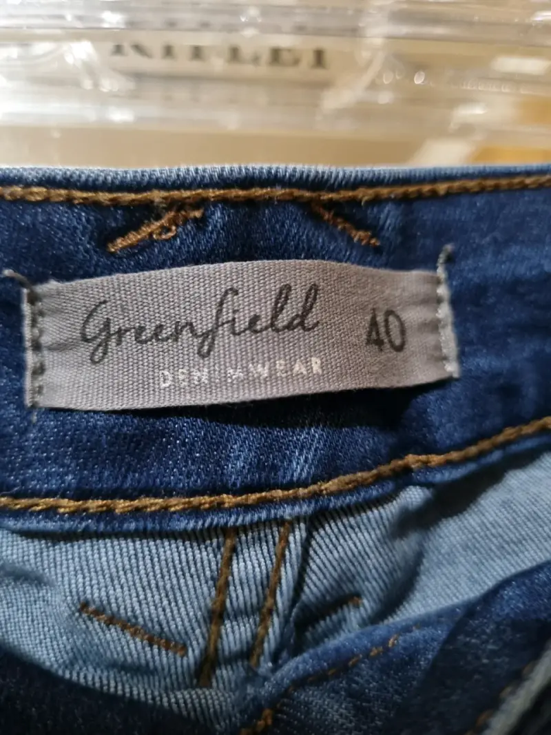Jeans de mezclilla azul Greenfield talla 40 - 2