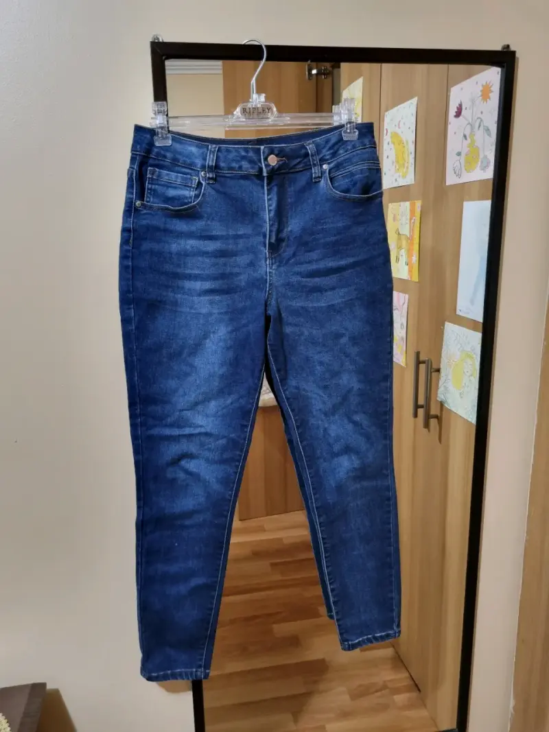 Jeans de mezclilla azul Greenfield talla 40 - 3