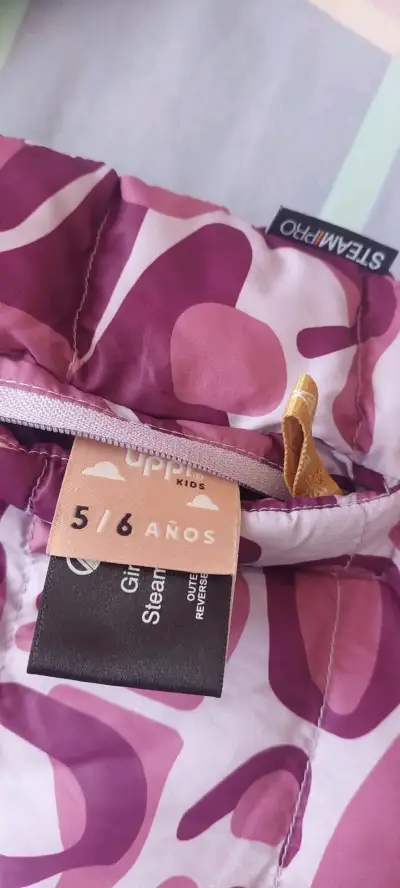 Chaqueta Infantil Reversible Rosa Lippi - miniatura 1