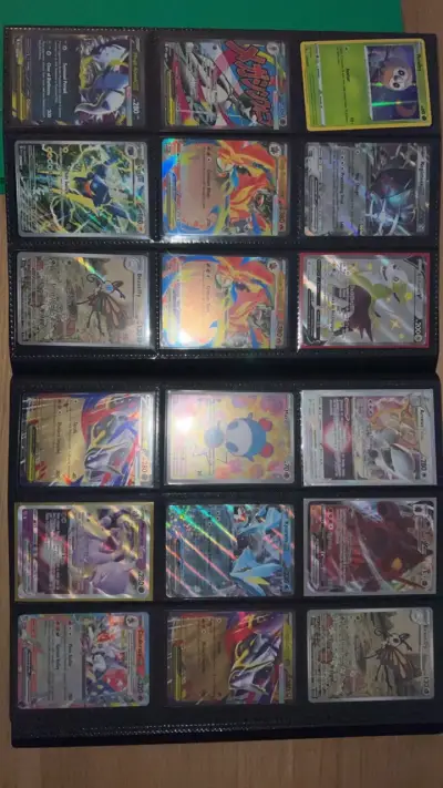 Colección de cartas Pokémon variadas en álbum - miniatura 4