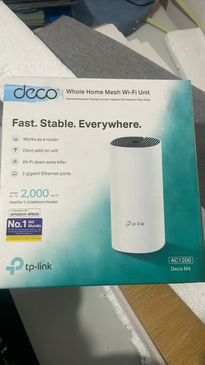 Sistema Wi-Fi Mesh TP-Link Deco M4 AC1200