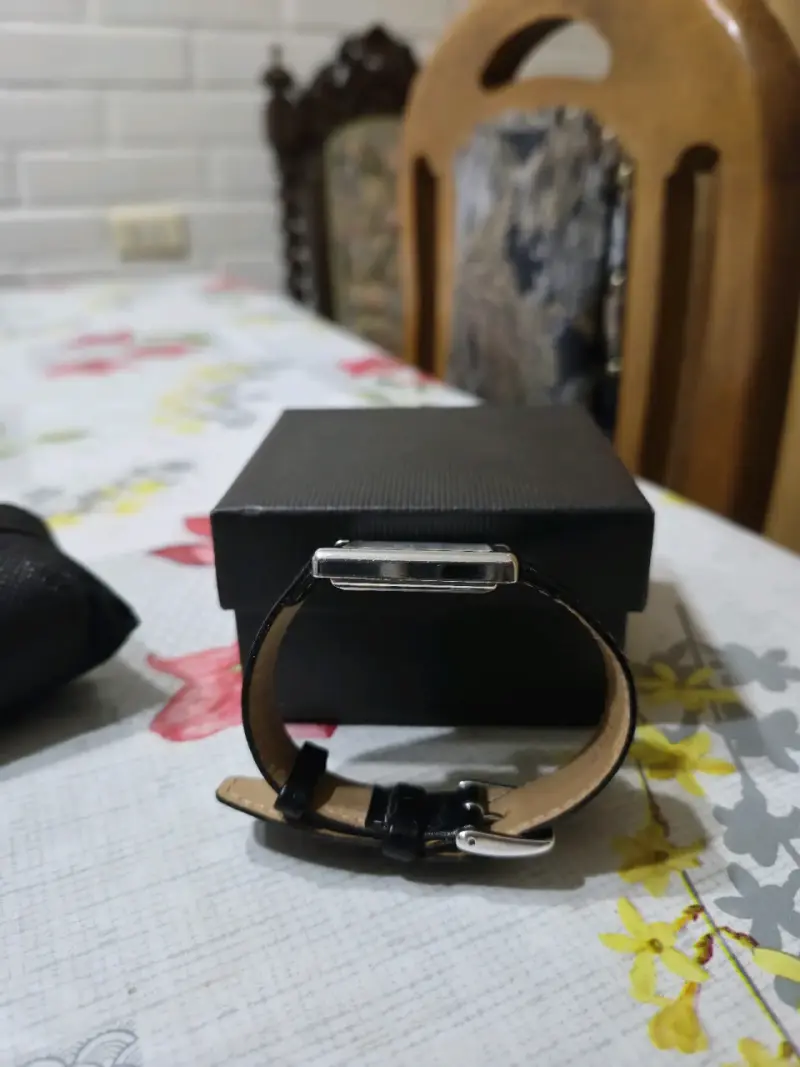 Reloj Norvina Swiss clásico con correa de cuero - 4