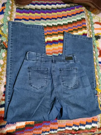 Jeans de mezclilla azul Wados talla 42 - miniatura 2