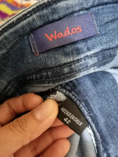 Jeans de mezclilla azul Wados talla 42 - miniatura 3