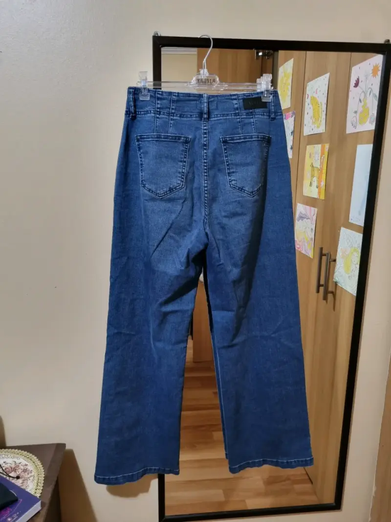 Jeans de mezclilla azul Wados talla 42 - 5