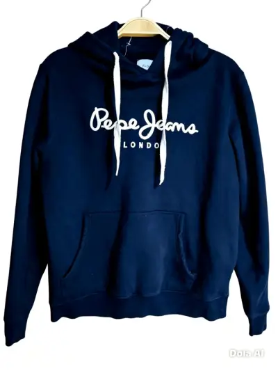 Polerón con capucha Pepe Jeans azul marino - miniatura 1