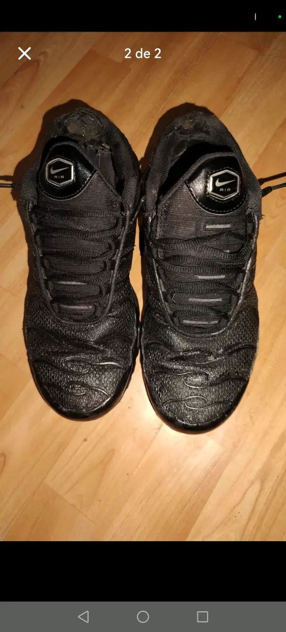 Zapatillas deportivas negras Nike en buen estado - 2