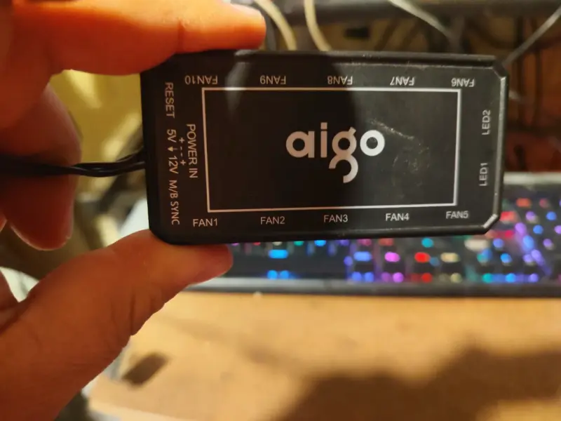 Ventiladores 120mm argb algo ( con detalle) - 3