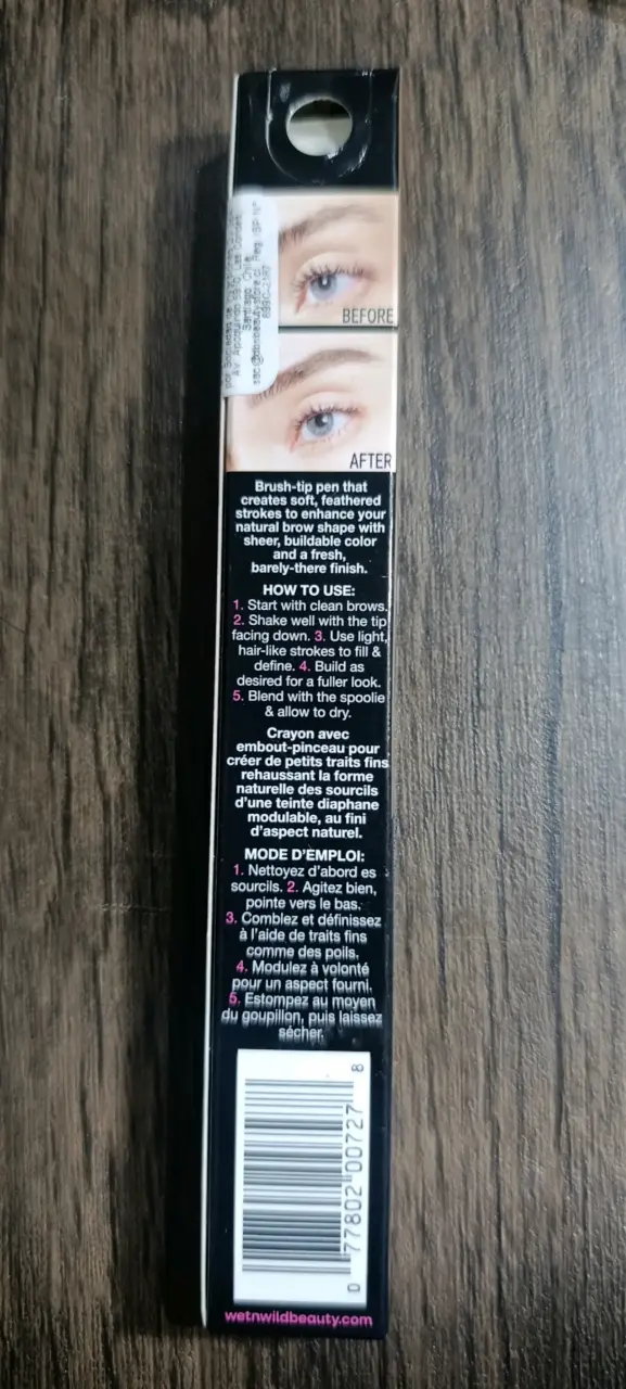 Lápiz de cejas Wet n Wild Ultimate Brow Medium Brown - 3