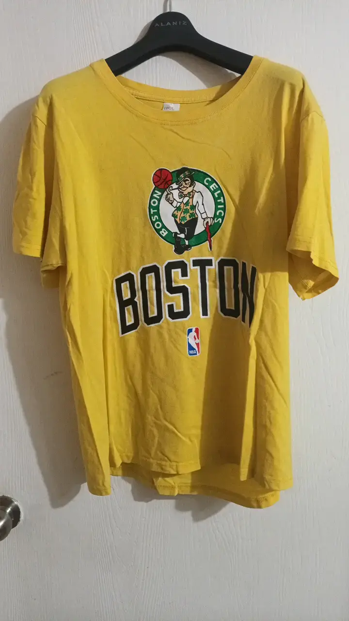 Polera amarilla Boston Celtics NBA - 1