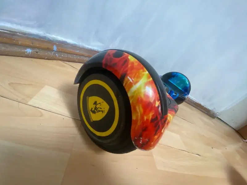 Hoverboard eléctrico con asiento kart celeste - 3