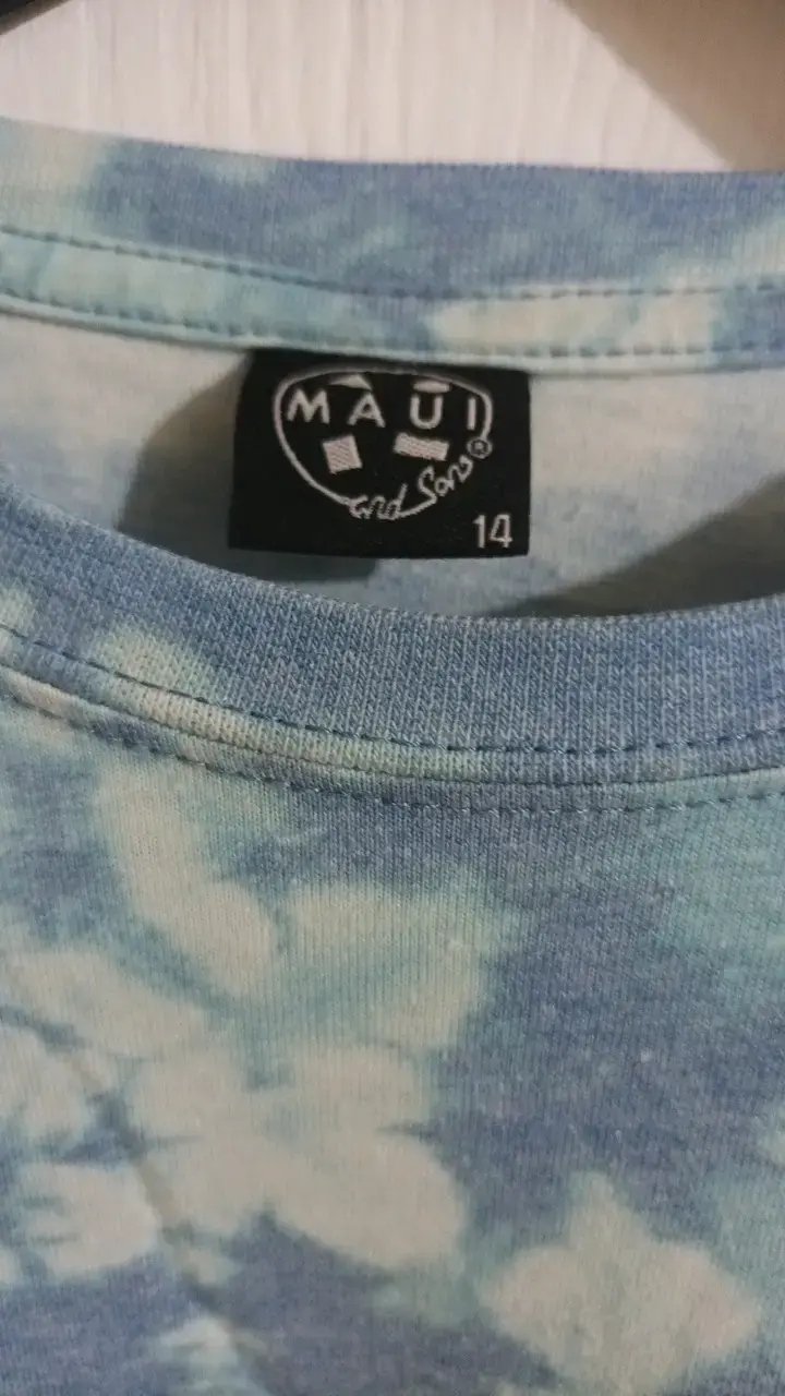 Polera tie-dye azul Maui & Sons - 3