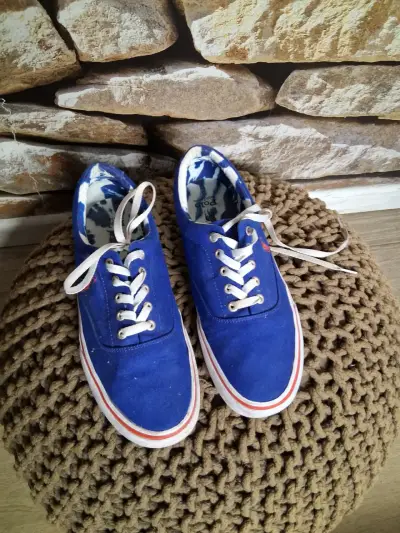 Zapatillas Polo Ralph Lauren azules casuales - miniatura 3
