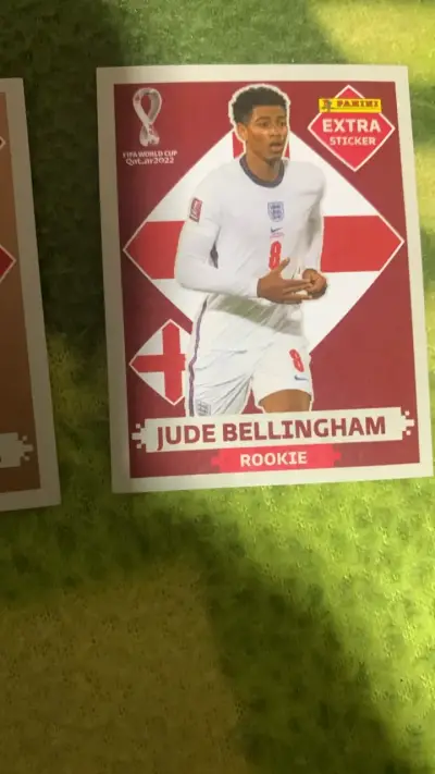 Set de láminas Panini FIFA 2022 Mbappé y Bellingham - miniatura 3