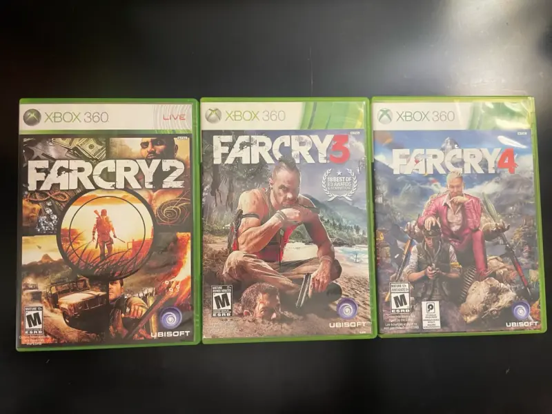 Colección de juegos Far Cry 2, 3 y 4 para Xbox 360 - 1