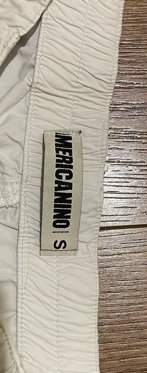 Pantalones cargo blancos de mujer americaninno - 3