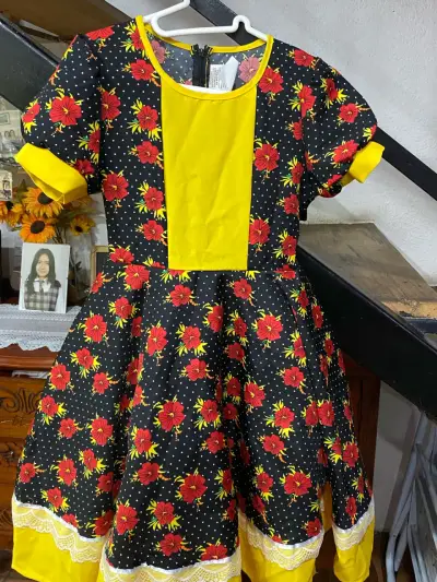 Vestido de cueca niña - miniatura 1