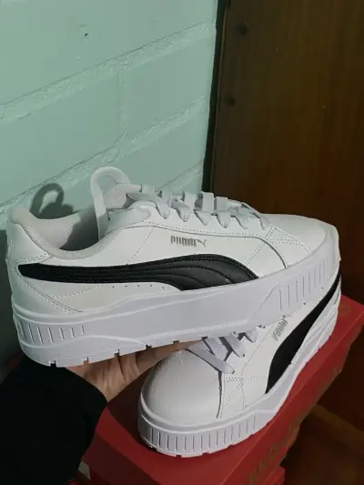 Zapatillas blancas Puma Karmen II Jr para mujer - miniatura 3