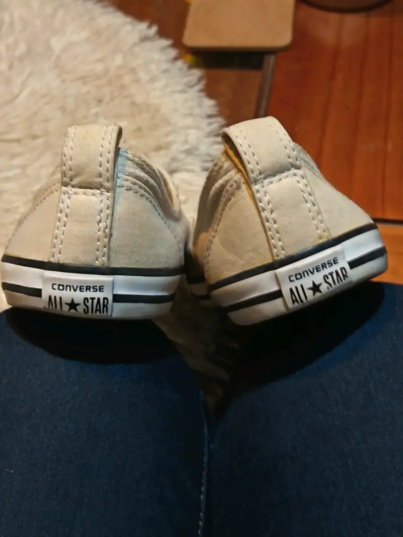 Zapatillas Converse All Star beige para mujer - 5