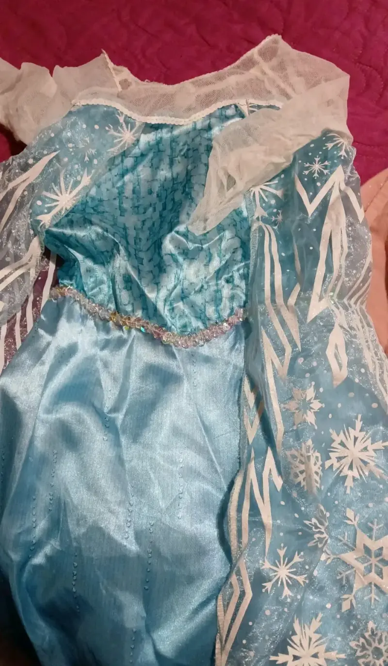 Disfraz de princesa frozen talla 2/3 - 2