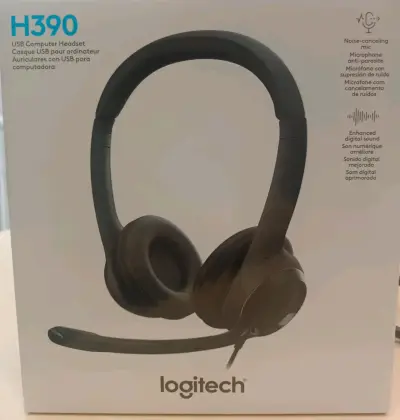 Auriculares con micrófono USB Logitech H390 - miniatura 2