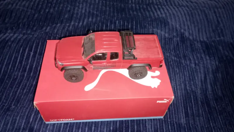 Camioneta realista RC Roja a Control Remoto - 2