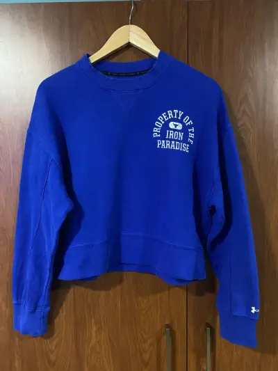 Polerón azul Under Armour Iron Paradise - miniatura 1
