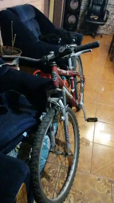 Bicicleta de montaña roja Axxon Eclipse - miniatura 2