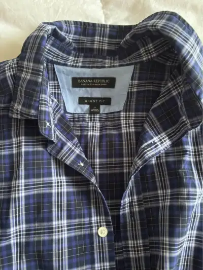 CAMISA HOMBRE BANANA REPUBLIC TALLA S/M - miniatura 1