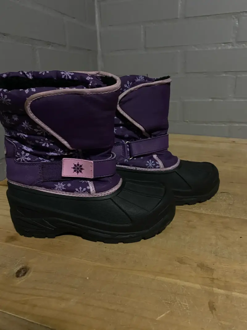 Botas de nieve para niña color morado - 1