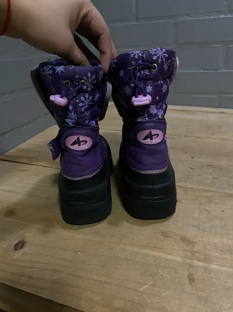 Botas de nieve para niña color morado - 2
