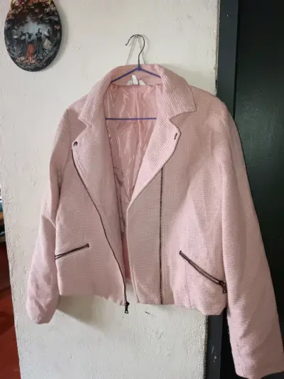 Chaqueta de lana FIP burdeos con botones grandes - miniatura 4