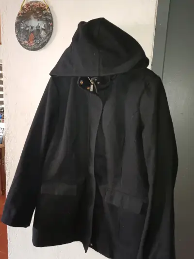 Chaqueta de lana FIP burdeos con botones grandes - miniatura 5